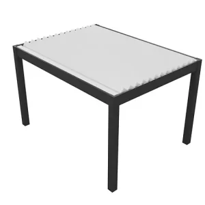 Offre Limitée Pergola autoportante Rousseau - Gris - L.4000xl.3000cm ELSEALU