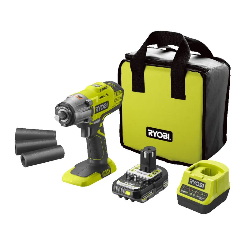 Clé à chocs sans fil 18 V ONE+ R18IW3-120S (1 batterie 2,0 Ah) - RYOBI Achetez Aujourd'hui