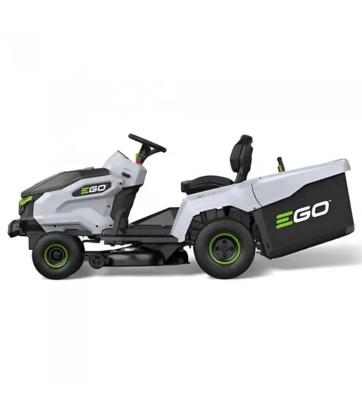Petit Prix Tondeuse tracteur à batterie EGO, Coupe 98 cm, Bac grande capacité, 4 batteries 10Ah et chargeur 1600W - TR3801E-B EGO POWER+