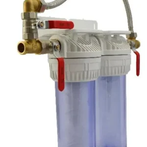 Retour Gratuit Station duplex anti-tartre Onephos avec filtres AQUAWATER