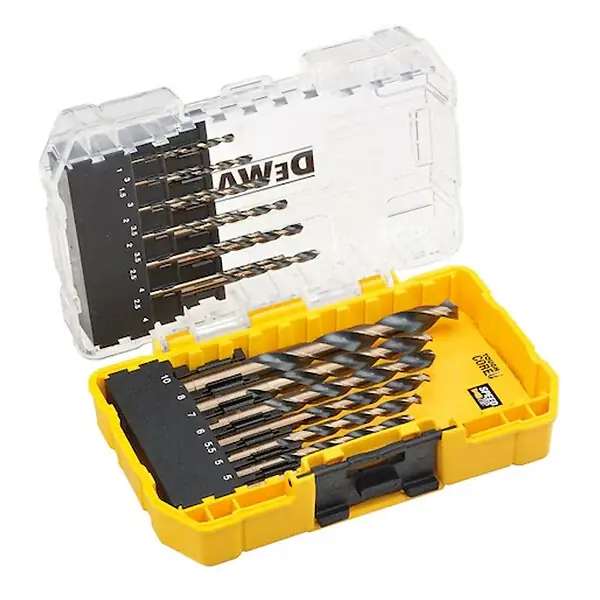 Prix Bas Coffret de 19 forets multi-matériaux DEWALT DT70728-QZ Black&Gold