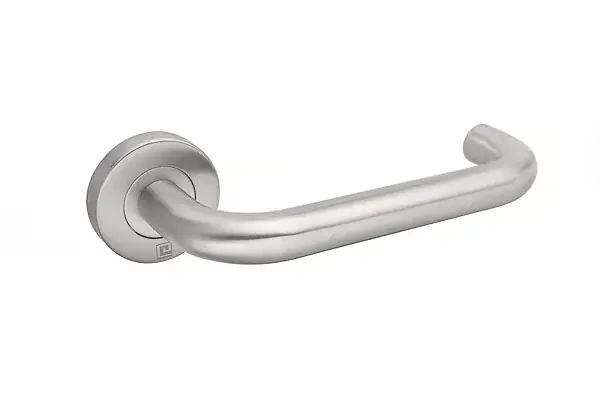 Béquille double XL sur rosace JADE bec de cane spécial PMR inox 1294 - HERACLES - B-INOX-02XL Satisfait Ou Remboursé