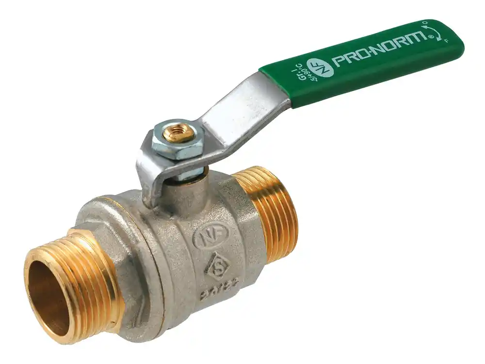 Usine Directe Vanne mâle-mâle NF 12 x 17 (3/8) SOMATHERM