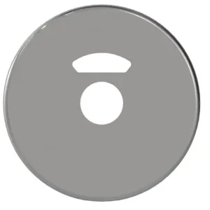 Paire de rosaces inox 6420 à condamnation à voyant pour LINOX - VACHETTE - 044215 Prix Réduit
