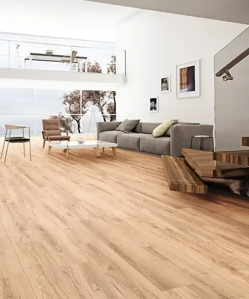 Acheter En Ligne Sol stratifié Villa Pure+ - Amoury Oak - L.1288xl.195mm AJ TIMBER