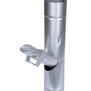 Seulement Aujourd'hui Récupérateur d‘eau galva pour descente diamètre 80 mm SCOVER PLUS