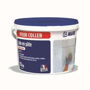 Expédié Aujourd'hui Colle carrelage salle de bains - Pâte blanche - 25kg MAPEI