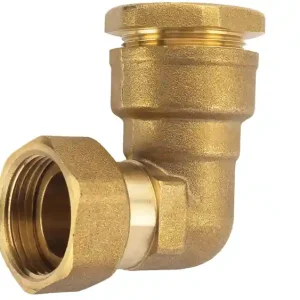 Prix Choc Raccord coudé avec écrou libre femelle 20/27 pour tube PE diamètre 25 mm