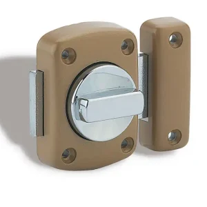 Meilleure Vente Verrou de meuble Alouette 30 mm à bouton bronze THIRARD