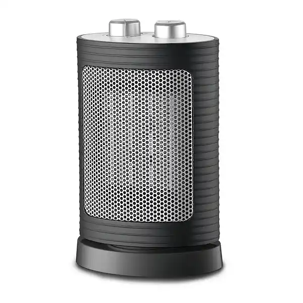 Radiateur céramique oscillant 1500W - 2 puissances + ventilateur - Avec Thermostat WARMTECH Prix Promo