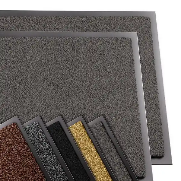 Lot de 2 Tapis de porte paillasson 60x90cm Anthracite VOUNOT Commander Vite