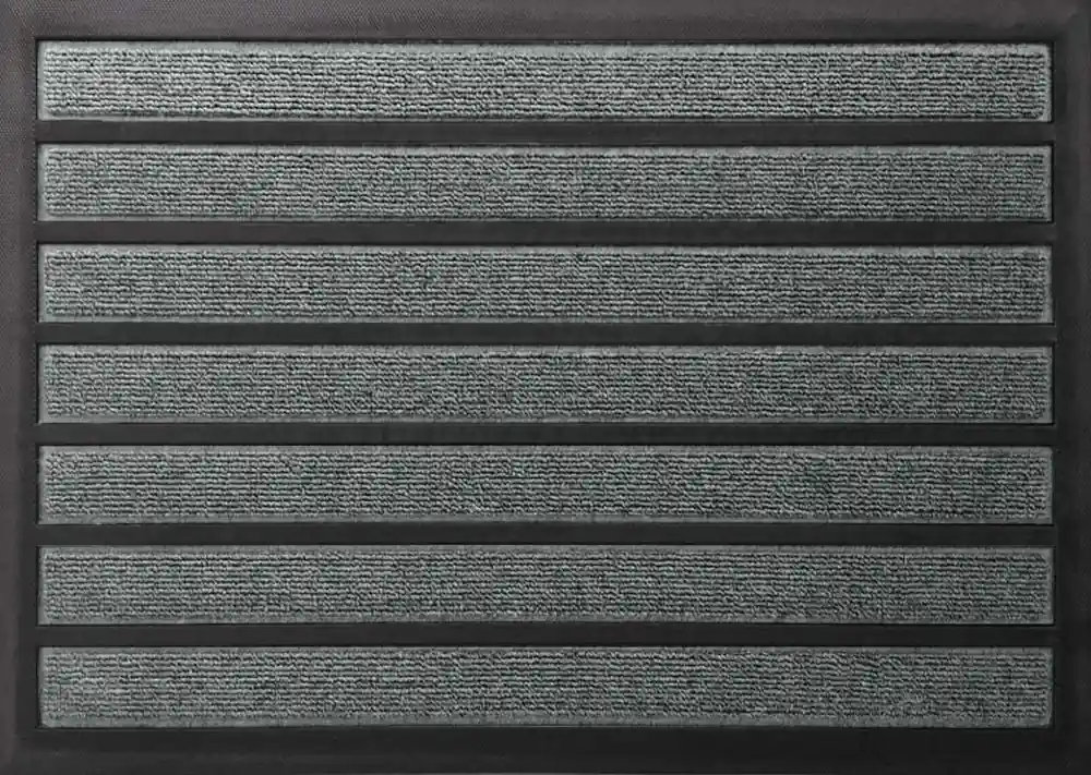 Expédié Aujourd'hui Paillasson Combi‘absorbant 40 x 60 cm gris ID HOME