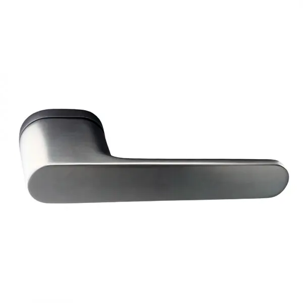 Marque Poignées de porte sur rosace oblongue Canon de fusil / Gris anthracite - Modèle Marina SECURY-T