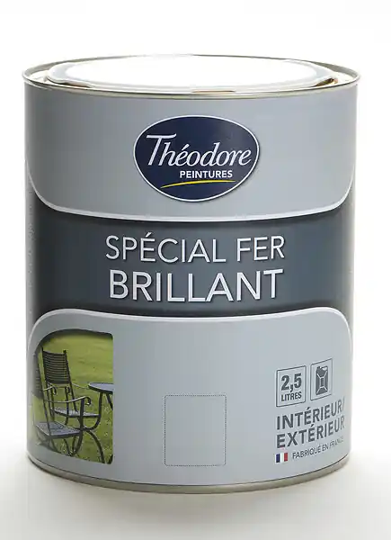 Livraison Express Peinture façade mate - Acrylique - Ton pierre 2,5L THEODORE PEINTURES