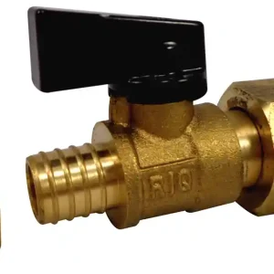 Vanne à glissement ecrou libre femelle 15/21 1/2 pour tube PER diamètre 13 / 16 mm Prix Bas