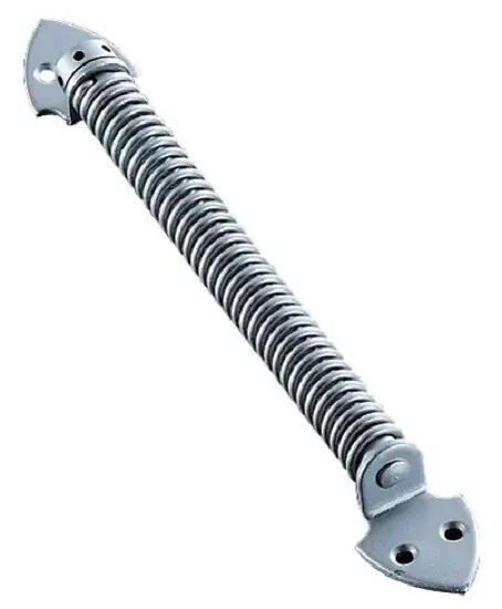 Solde Ferme-porte à ressort Spiral modèle n°72 avec verni diamètre 19mm acier finition argent â “ GROOM - 172001U