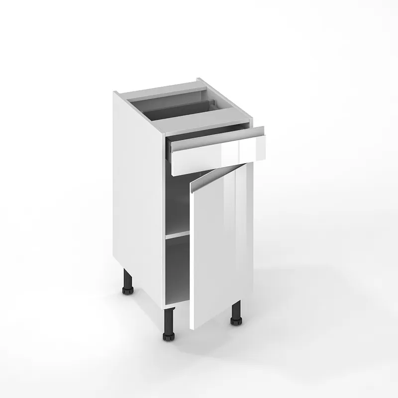 Retour Gratuit Porte et façade tiroir pour meuble bas de cuisine Jade neige 70 x 40 cm OFITRES