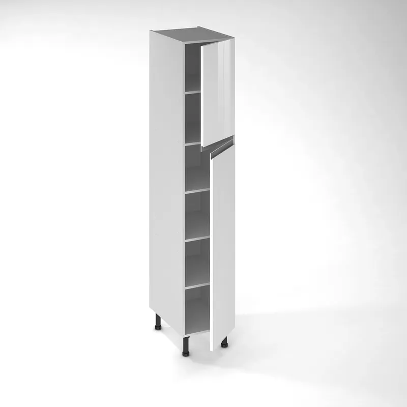 Façade pour demi-colonne de cuisine Jade neige 130 x 40 cm OFITRES Nouveauté
