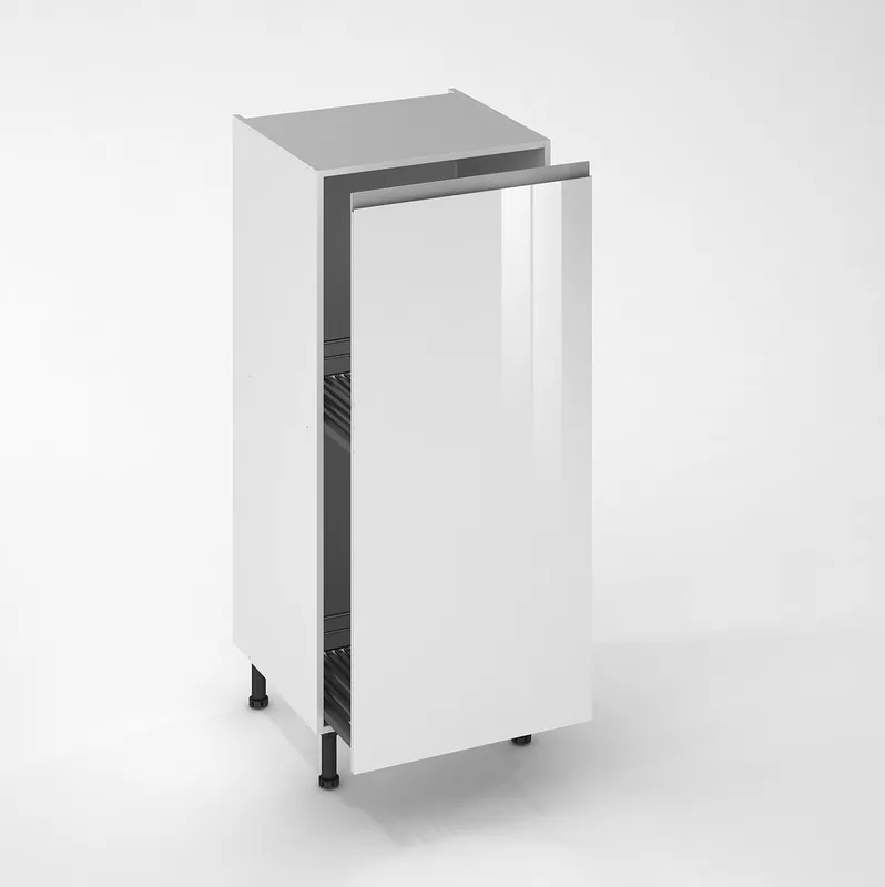 Prix Promo Façade pour demi-colonne de cuisine Jade neige 130 x 60 cm OFITRES