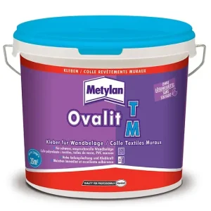 Promotion Saisonnière Colle prête à l‘emploi Ovalit TM - 5Kg METYLAN