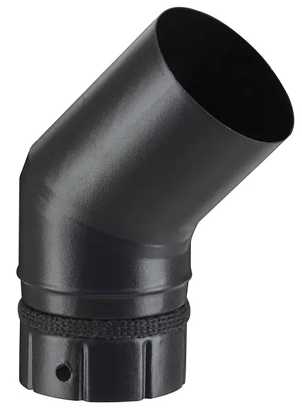 Coude à segment 45° émaillé - Noir mat - D80cm DISTRIWEST Acheter En Ligne
