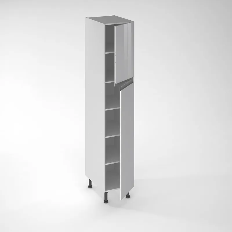 Façade pour demi-colonne de cuisine Jade nuage 130 x 40 cm OFITRES Nouvel Arrivage
