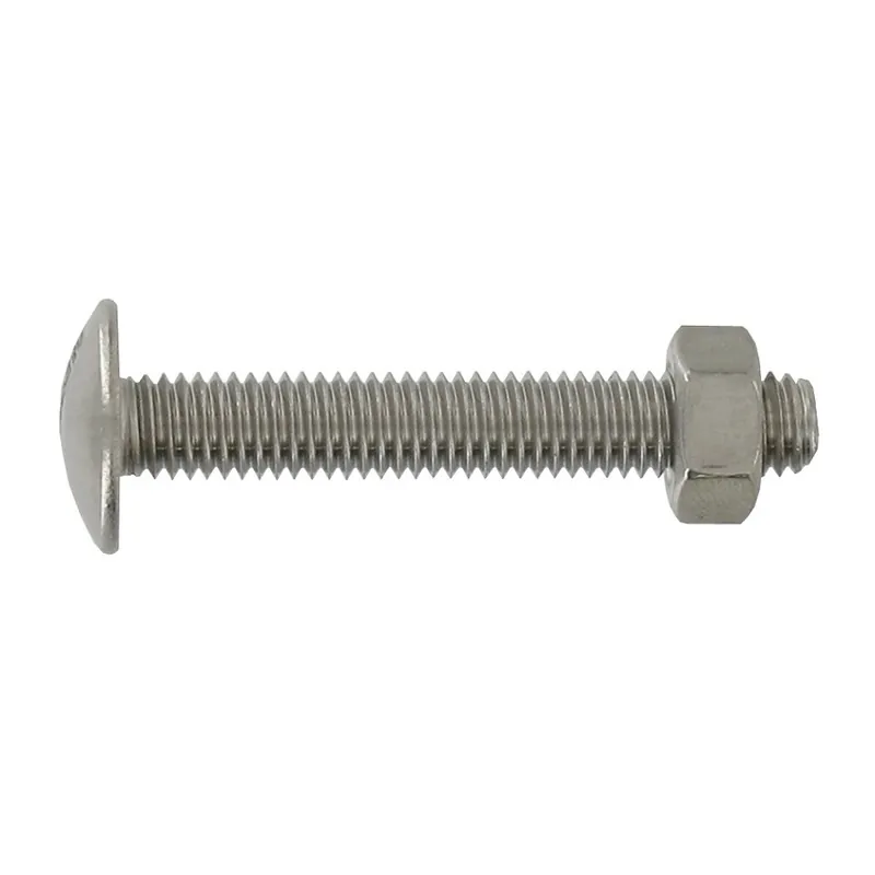 Boulons poeliers inox A2 8 x 50 mm par 5 DESA Prix Bas