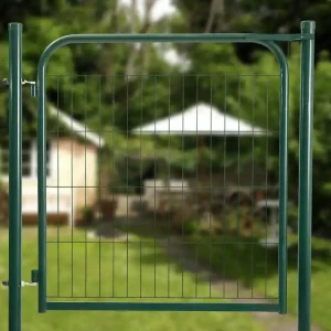 Portillon vert 1m avec loquet Quantité Limitée