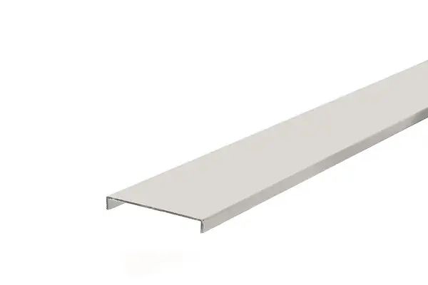 Nouvel Arrivage Alèse de cloison aluminium 78 blanc L.2,60 m SPTD