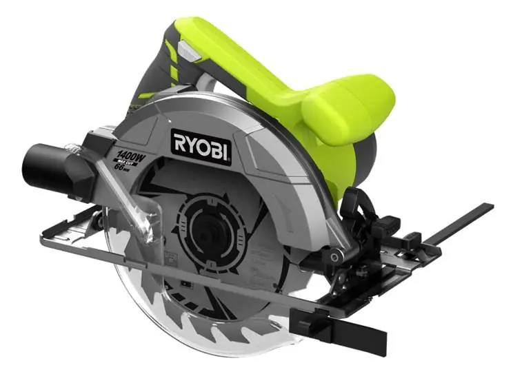 Prix Choc Scie circulaire diamètre lame 190 mm alésage 16 mm 1400 W RCS1400-G RYOBI