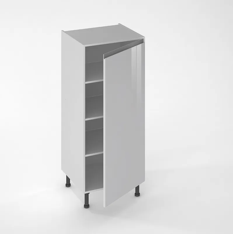 Prix Bas Façade pour demi-colonne de cuisine Jade nuage 130 x 60 cm OFITRES