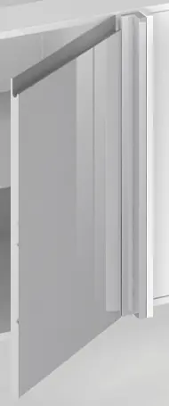 Prix Cassé Fileur d‘angle pour meuble bas de cuisine Jade nuage 70 x 4,6 x 4,6 cm OFITRES