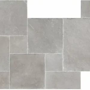 Sol extérieur Abbaye Pearl multiformat - 0,87 m²/boîte CERAM Prix Bas