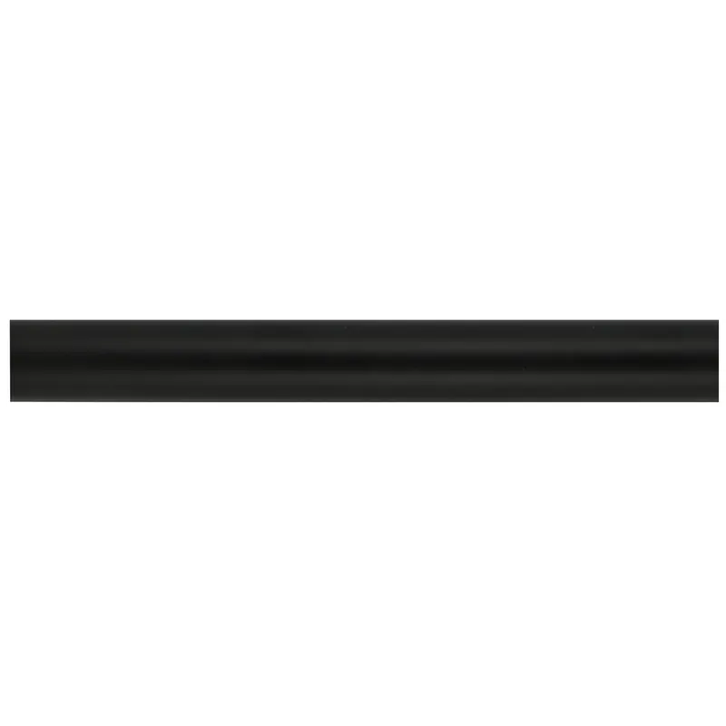 Tringle à rideaux en métal 1.50 m diam 20mm Finition Noir mat - MOBOIS Haute Qualité