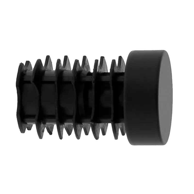 Embout déco fermium en métal diam 20 mm Finition Noir mat - MOBOIS Solde