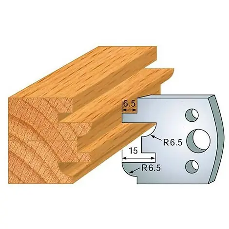 Vente Directe Jeu de 2 fers profilés acier Ht.40 mm N°096 Leman