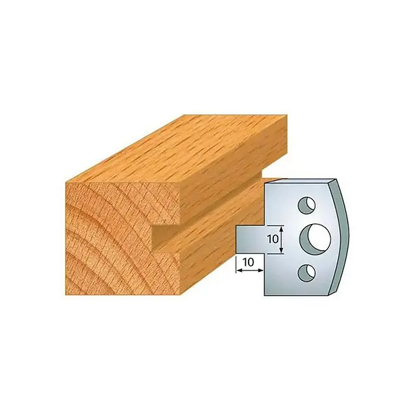Jeu de 2 fers profilés acier Ht.40 mm N°091 Leman Remise