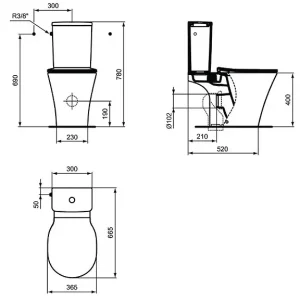 Nouveauté Jeu de 2 fers profilés acier Ht.40 mm N°085 Leman