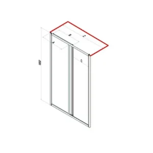 Jeu de 2 fers profilés acier Ht.40 mm N°084 Leman Produit De Marque
