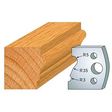 Prix Promo Jeu de 2 fers profilés acier Ht.40 mm NÂ°081 Leman