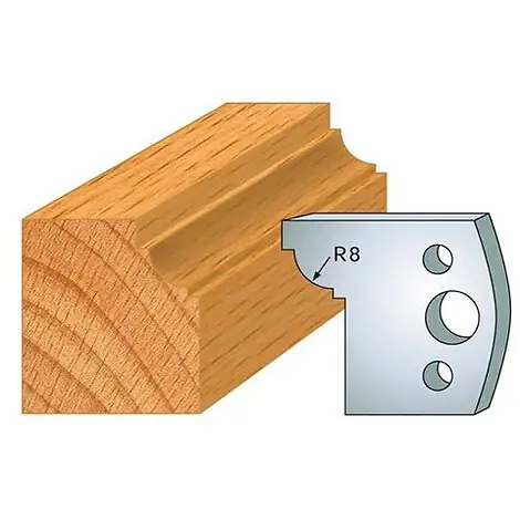 Jeu de 2 fers profilés acier Ht.40 mm NÂ°067 Leman Nouveauté