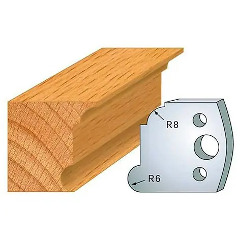 Livraison Express Jeu de 2 fers profilés acier Ht.40 mm N°053 Leman