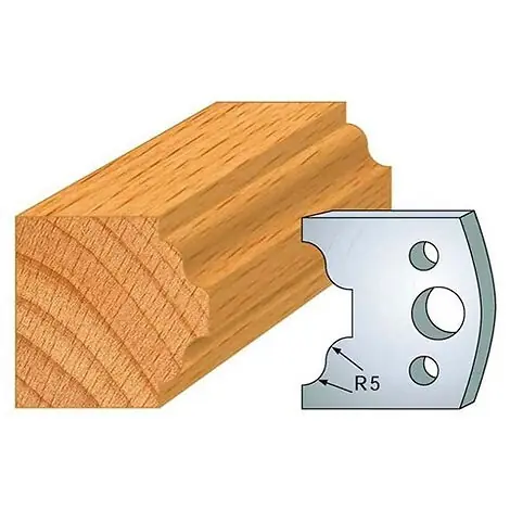 Jeu de 2 fers profilés acier Ht.40 mm N°025 Leman Promotion