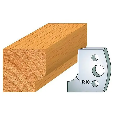 Jeu de 2 fers profilés acier Ht.40 mm N°013 Leman Nouvelle Collection