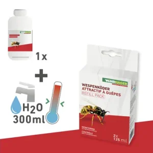 Solde Attractif guêpes 2x125 ml