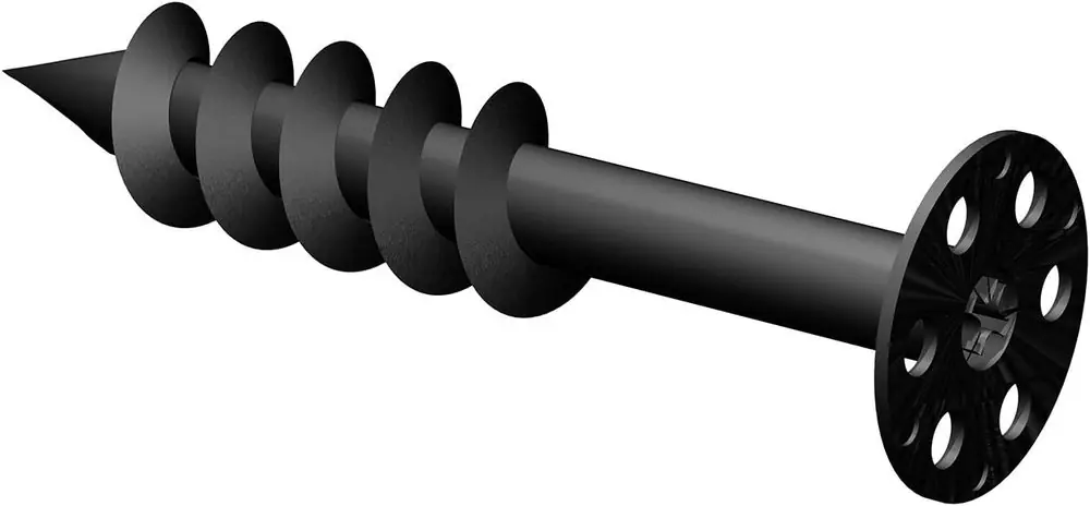 Chevilles a visser noires 80 mm pour panneau à carreler par 10 unités LUX ELEMENT Expédié Aujourd'hui