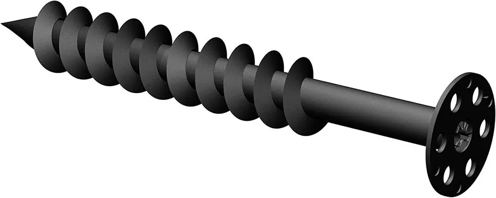 Chevilles a visser noires 130 mm pour panneau à carreler par 10 unités LUX ELEMENT Bon Marché