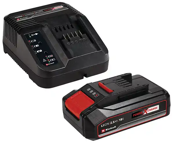 Vente Flash Kit batterie et chargeur Power X-Change - 18V 2,5 Ah EINHELL