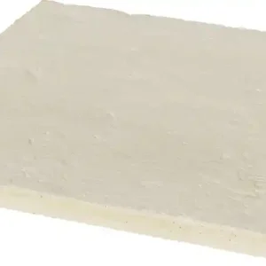 Dalle extérieure Bergerac 49,5 x 49,5 x 2,2 cm Crème - WESER Retour Gratuit