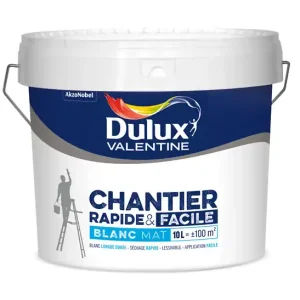 Peinture série spécial - Blanc - Mat - 10L DULUX VALENTINE Pas Cher